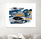 The Blue City Spirit by Lanie Loreth on GIANT ART - blue abstract