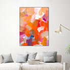 Confetti Petals by Lanie Loreth on GIANT ART - orange abstract