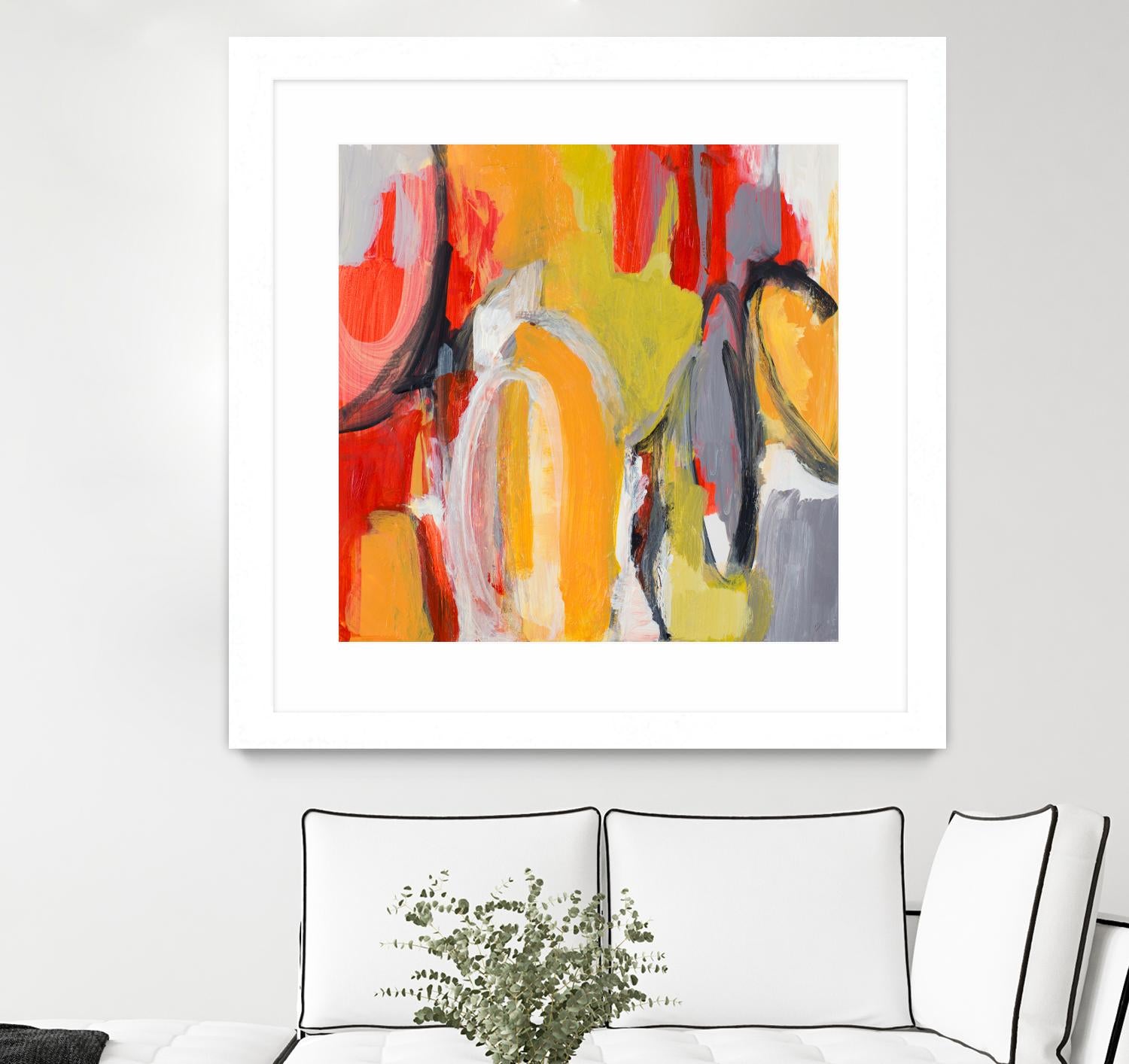 City Symphony I by Lanie Loreth on GIANT ART - multi abstract
