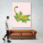 Cheetah on the Lookout I by Jen Bucheli on GIANT ART - multi wildlife