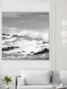 Rocks and Waves by Patricia Pinto on GIANT ART - coastal 