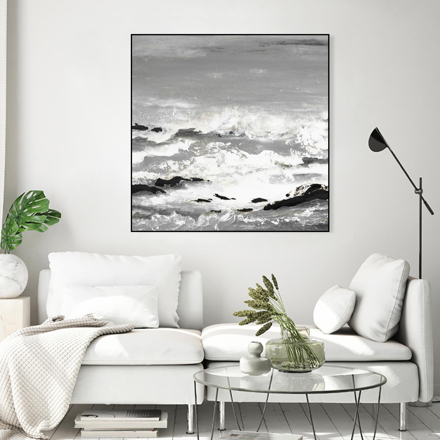 Rocks and Waves by Patricia Pinto on GIANT ART - coastal 
