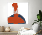 Red Moon Abstract II by Patricia Pinto on GIANT ART - red abstract