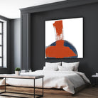 Red Moon Abstract II by Patricia Pinto on GIANT ART - red abstract