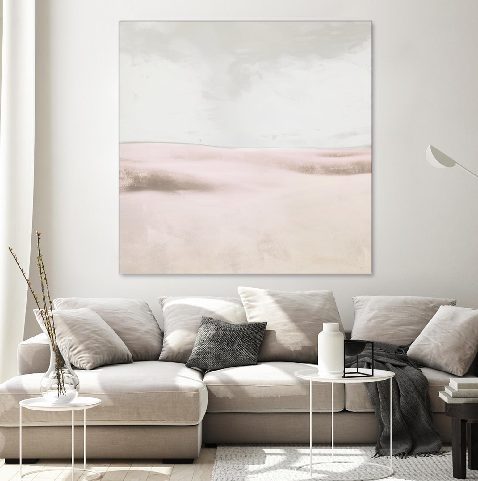 Blush Balance I by Dan Meneely on GIANT ART - abstract 