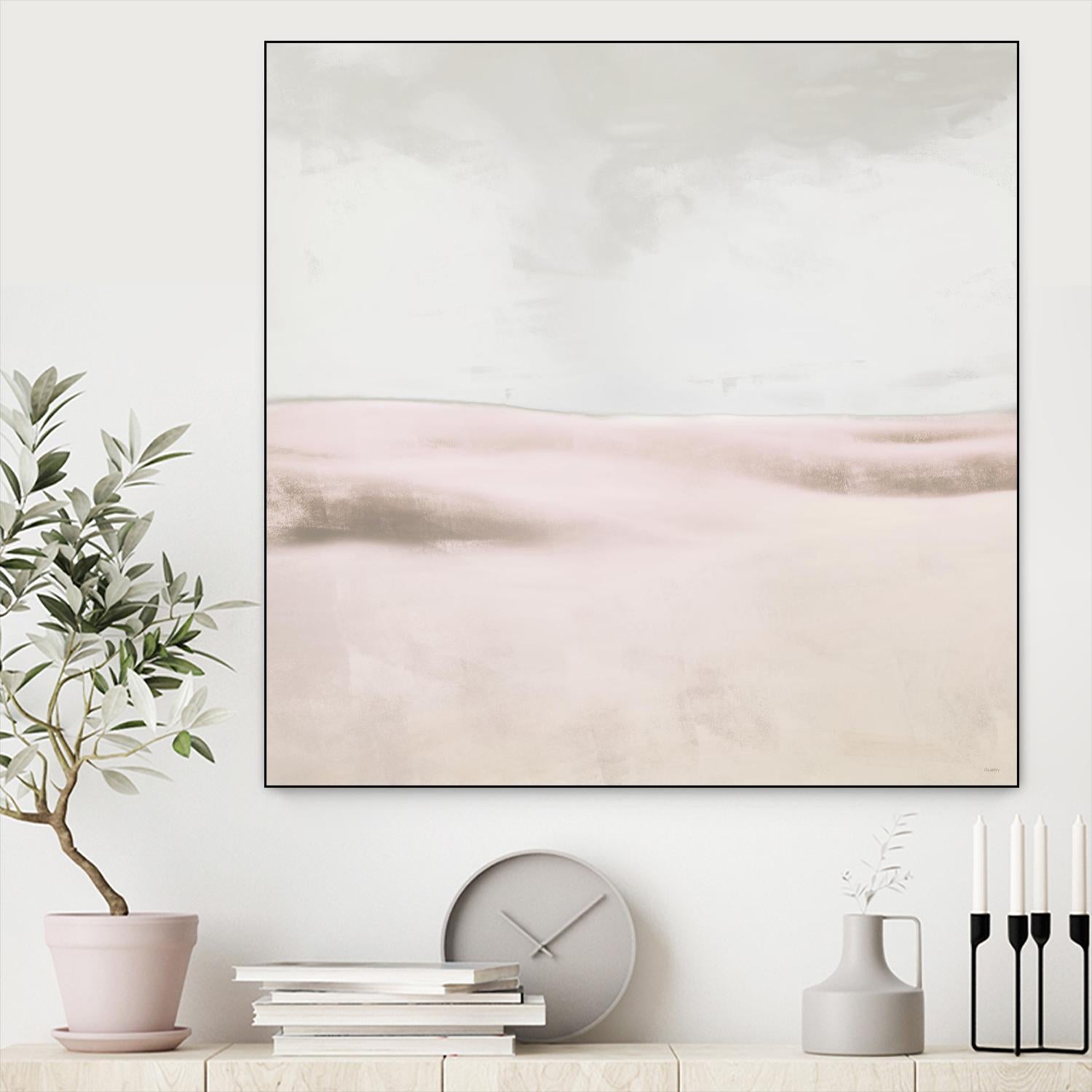 Blush Balance I by Dan Meneely on GIANT ART - abstract 
