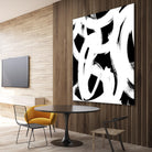 White Trails I by Emily Navas on GIANT ART - abstract 