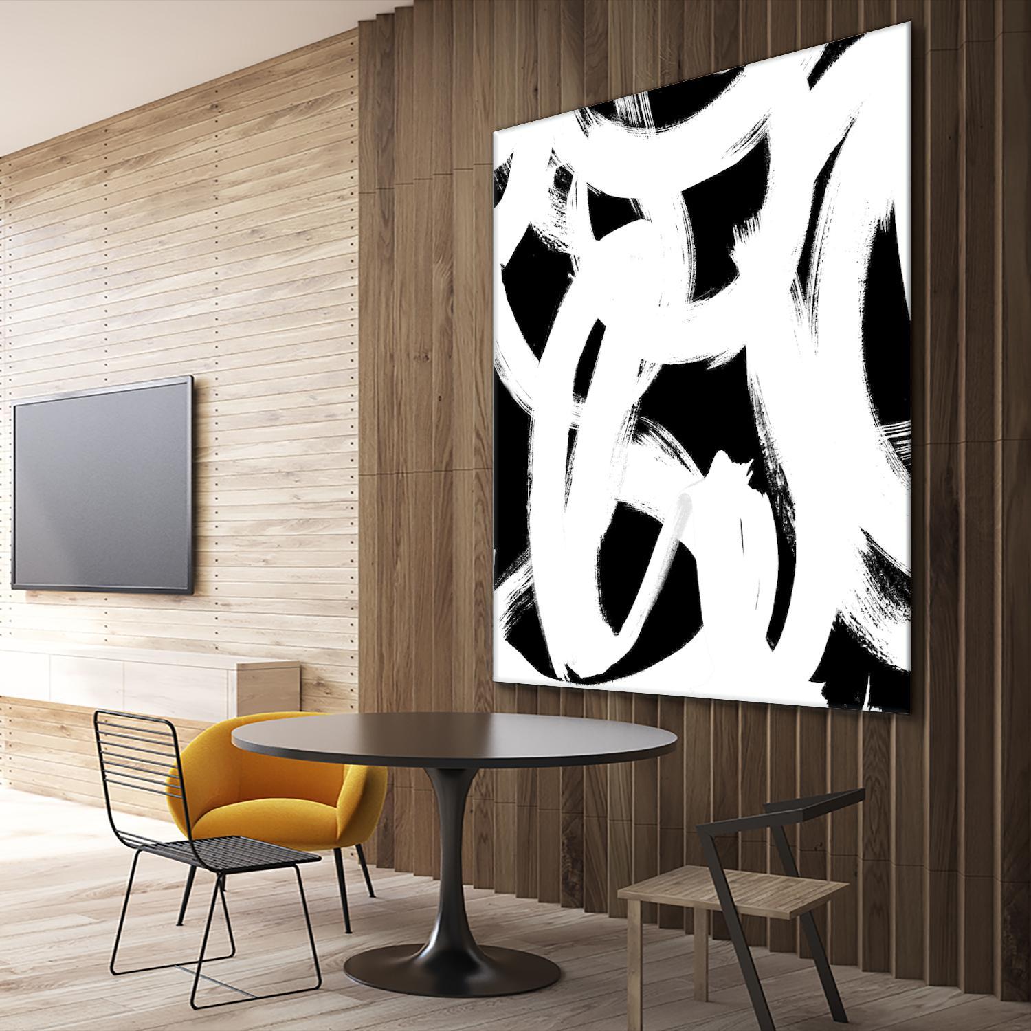 White Trails I by Emily Navas on GIANT ART - abstract 
