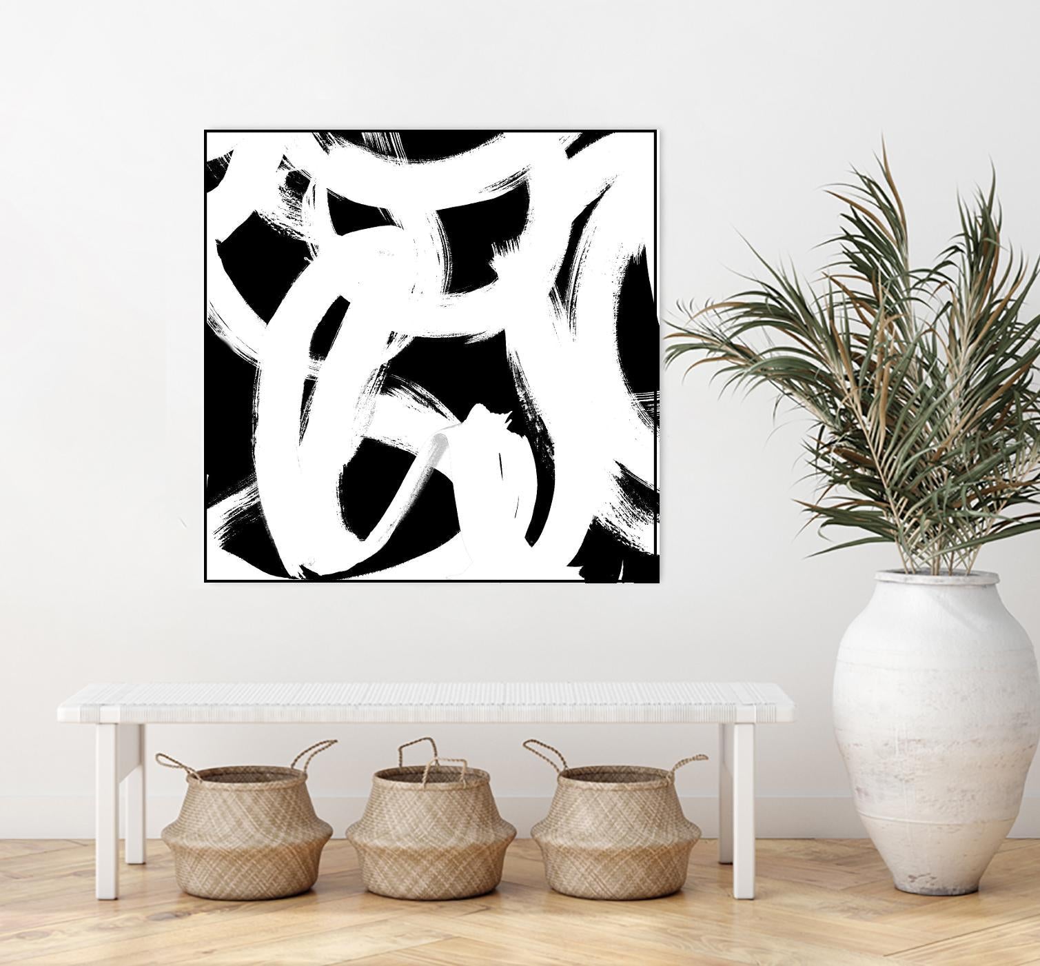 White Trails I by Emily Navas on GIANT ART - abstract 