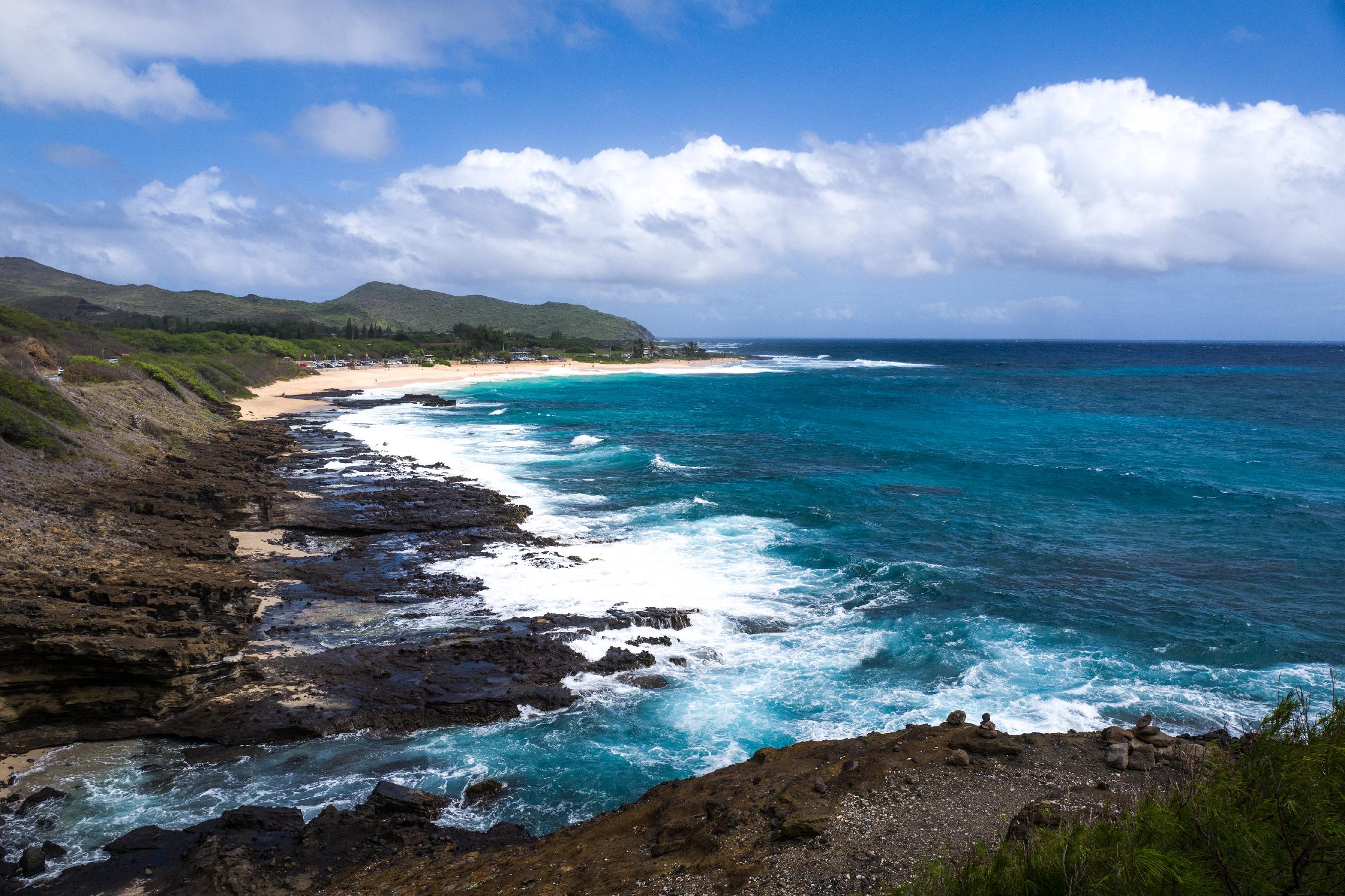 Oahu Rocky Shores II by Bill Carson Photography on GIANT ART - coastal photography