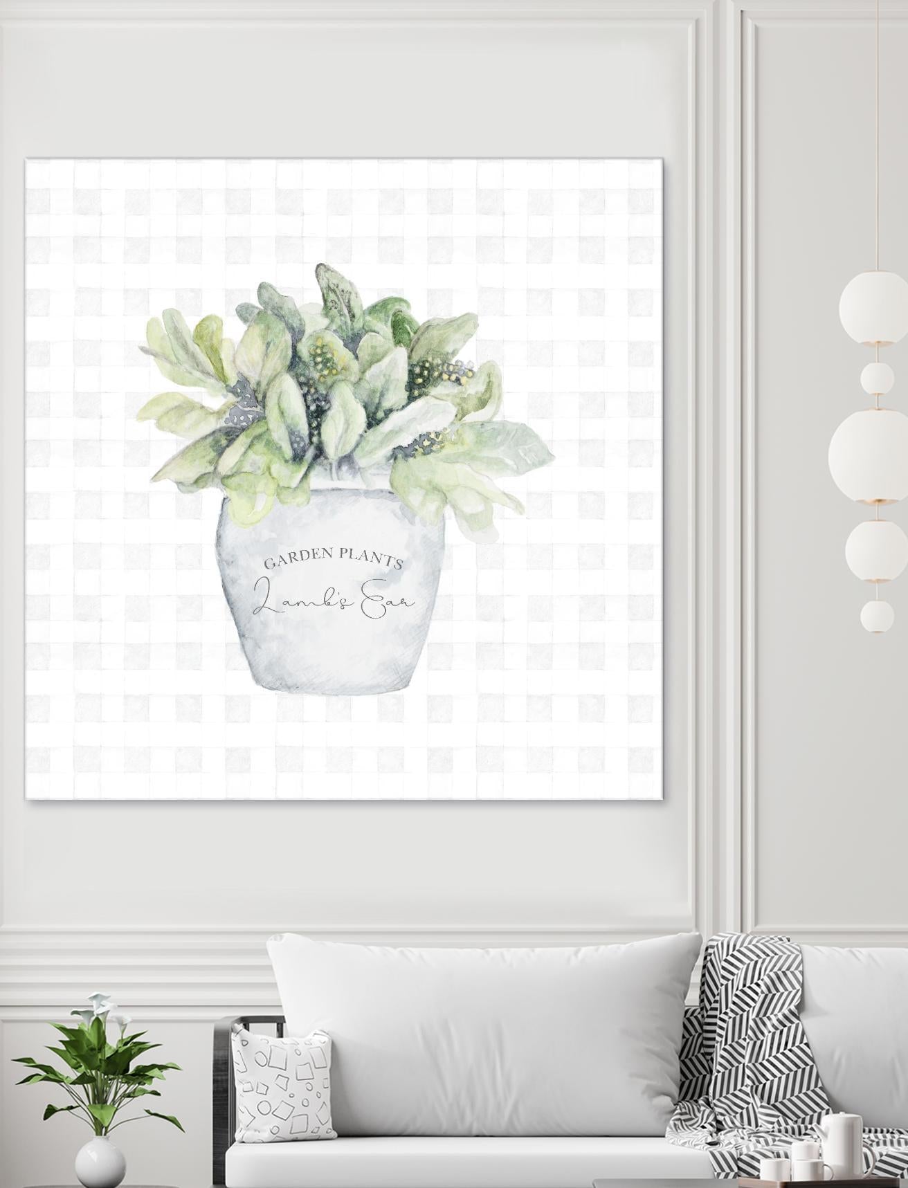 Garden Plants III by Janice Gaynor on GIANT ART - farm 