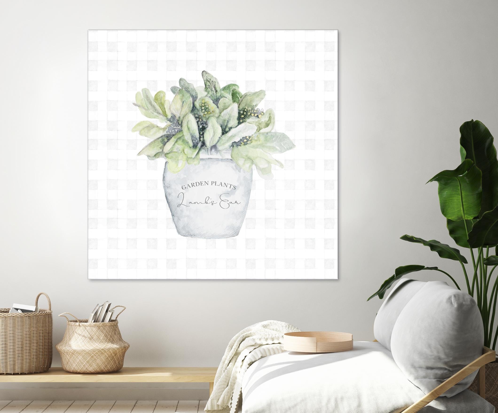 Garden Plants III by Janice Gaynor on GIANT ART - farm 