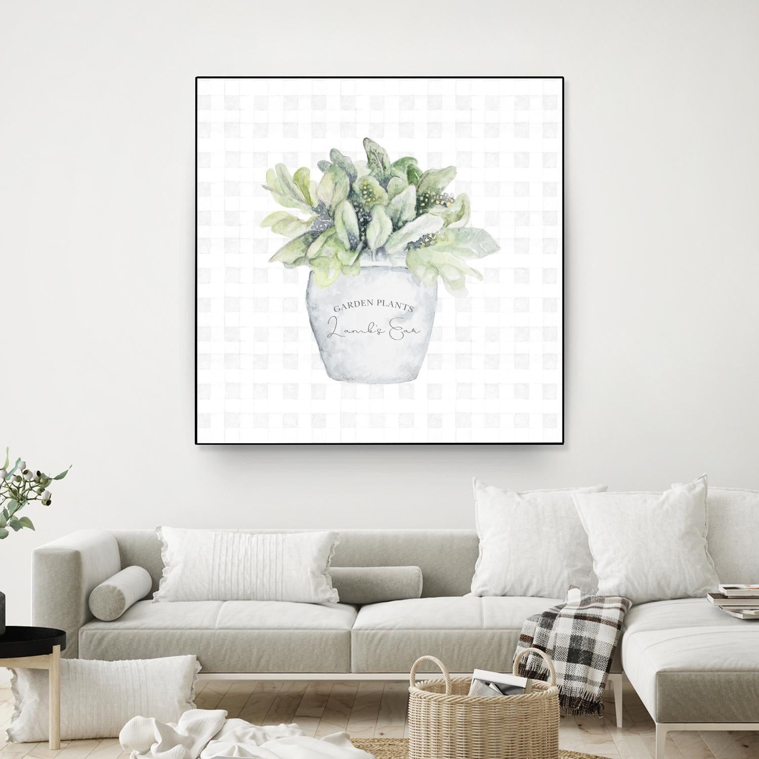 Garden Plants III by Janice Gaynor on GIANT ART - farm 