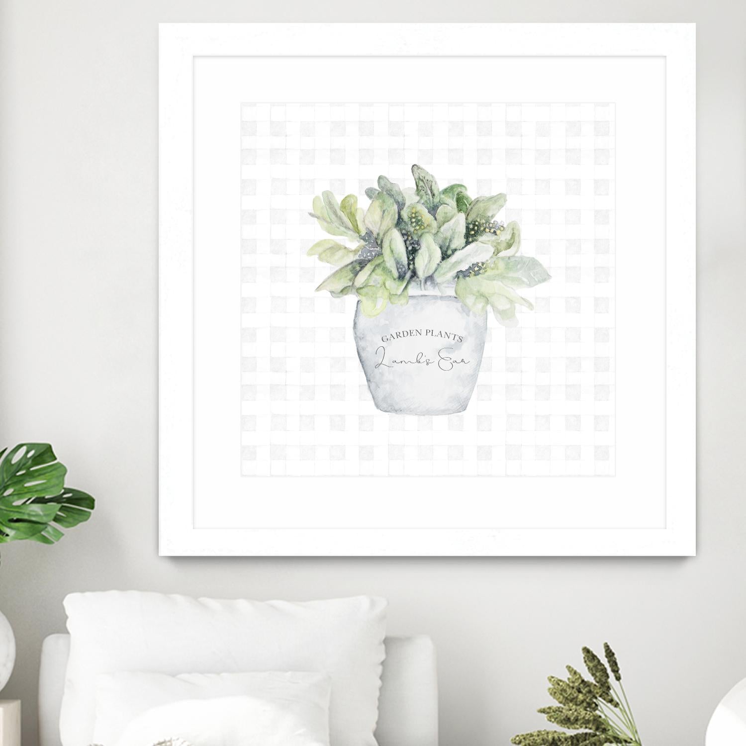 Garden Plants III by Janice Gaynor on GIANT ART - farm 
