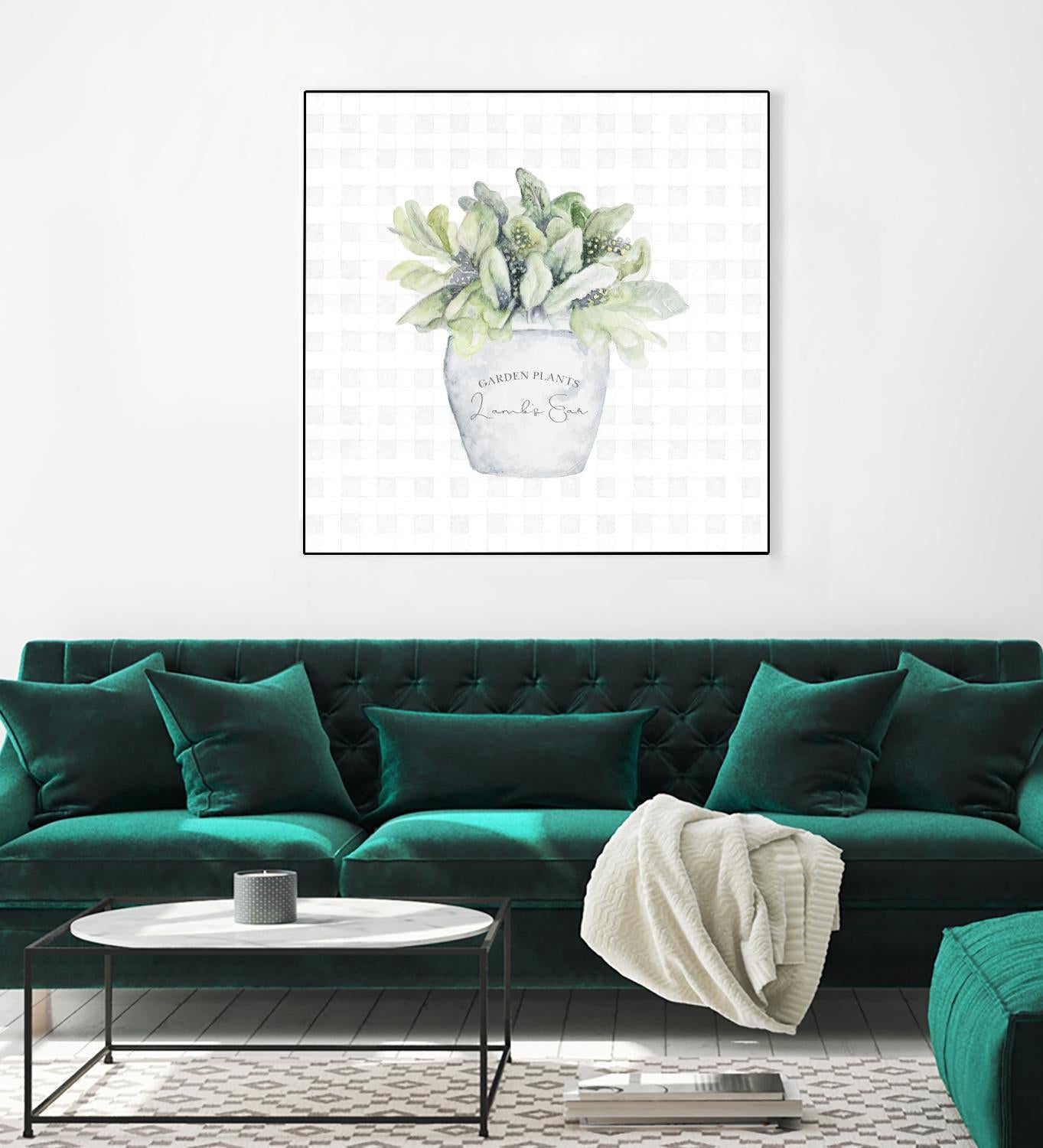 Garden Plants III by Janice Gaynor on GIANT ART - farm 