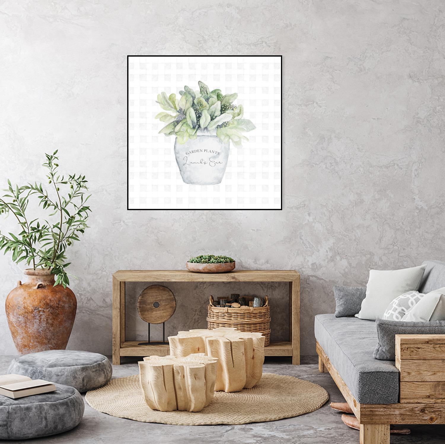 Garden Plants III by Janice Gaynor on GIANT ART - farm 