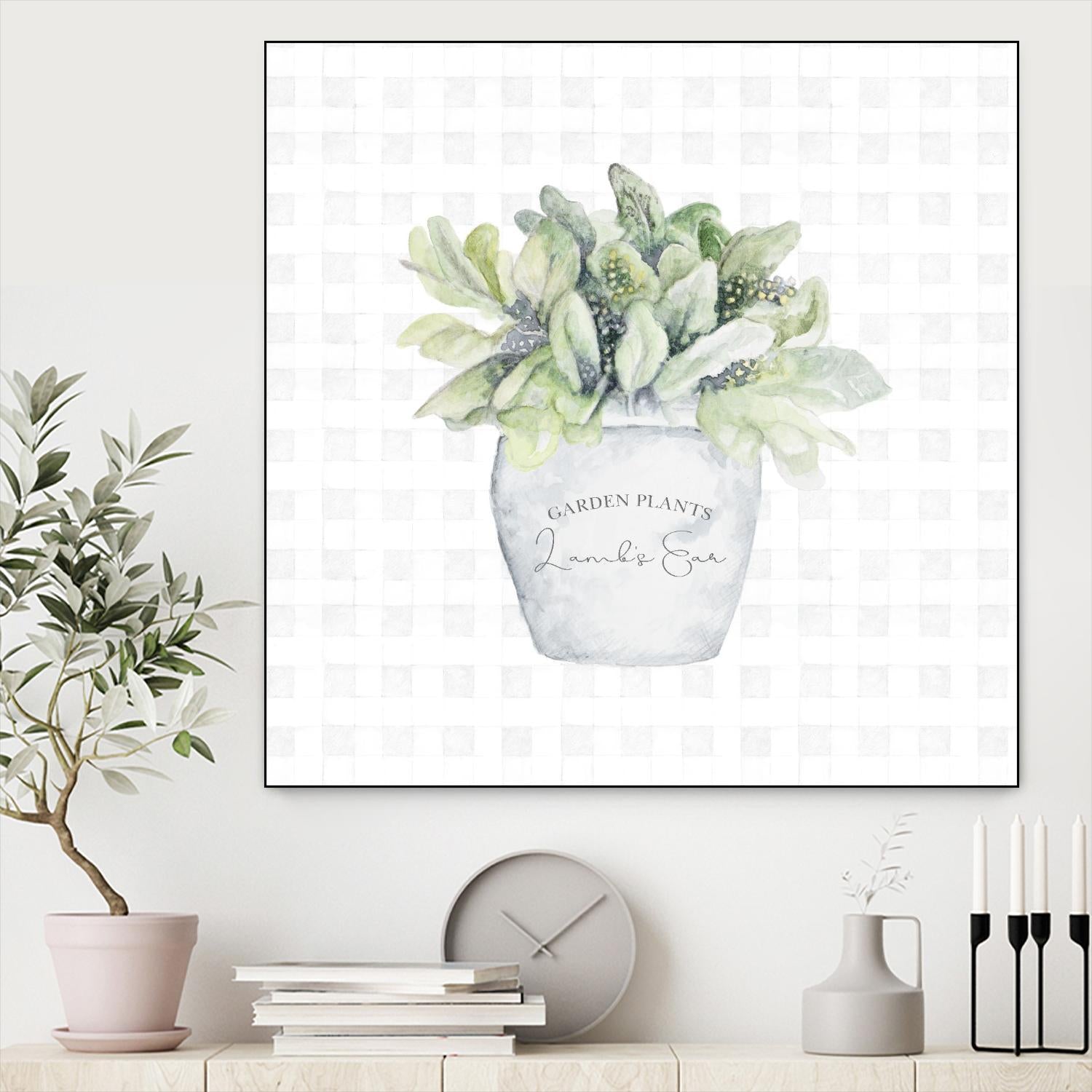 Garden Plants III by Janice Gaynor on GIANT ART - farm 
