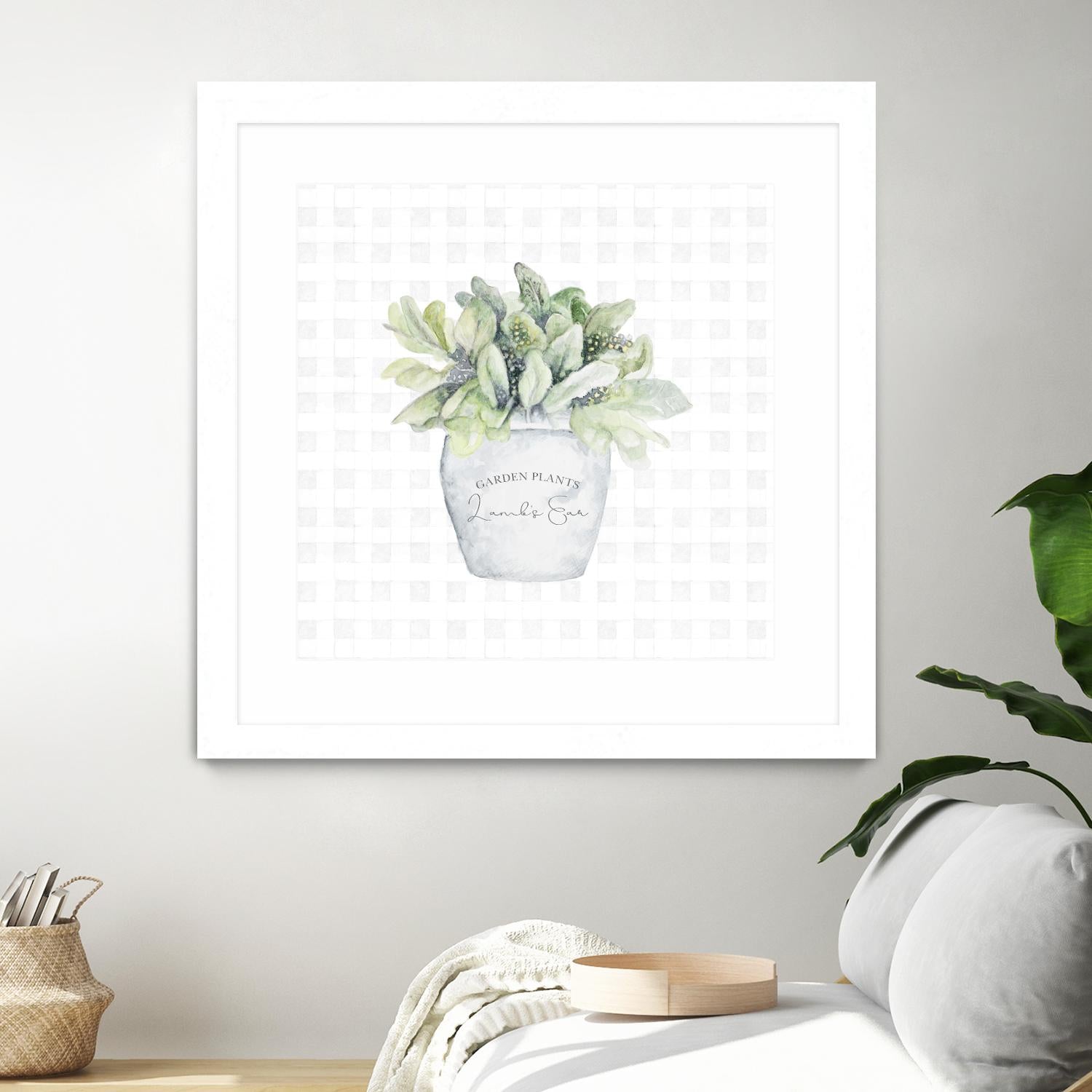 Garden Plants III by Janice Gaynor on GIANT ART - farm 