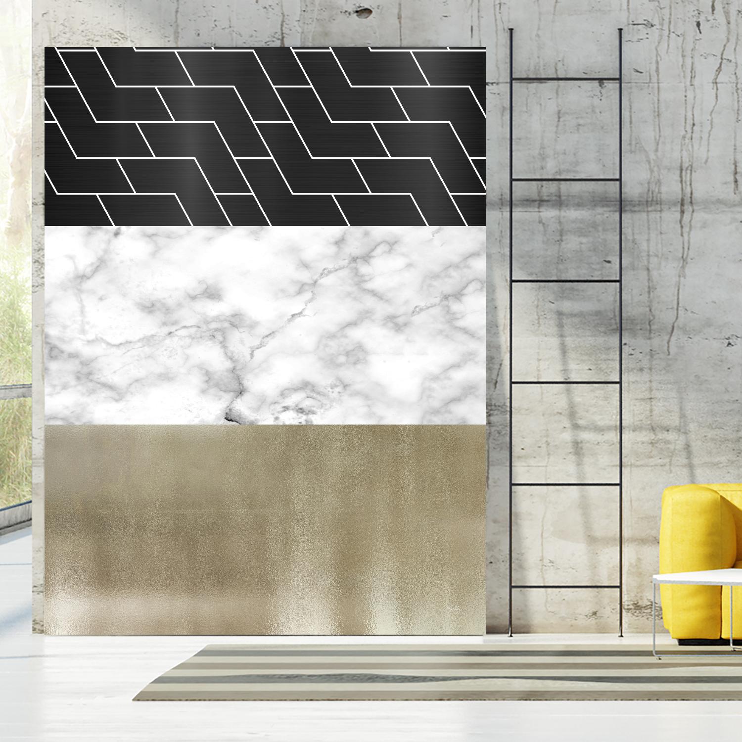 Many Layers I by Elizabeth Medley on GIANT ART - black abstract