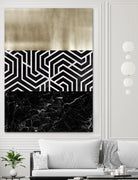 Many Layers II by Elizabeth Medley on GIANT ART - black abstract