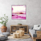 Dawn to Dusk by Lanie Loreth on GIANT ART - pink abstract