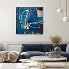Indigo Retro by Lanie Loreth on GIANT ART - indigo abstract