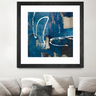 Indigo Retro by Lanie Loreth on GIANT ART - indigo abstract