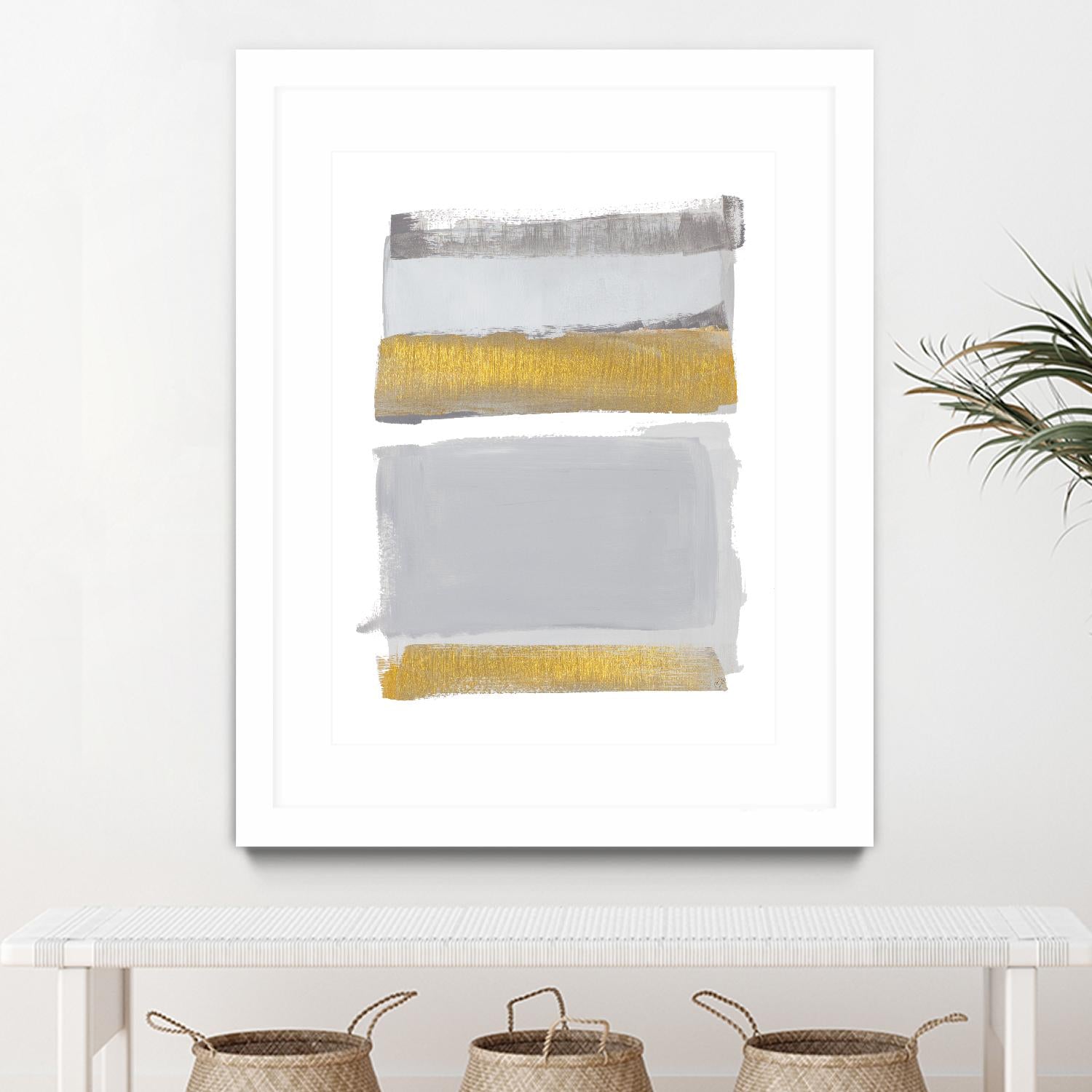 World of Golden Gray by Lanie Loreth on GIANT ART - multi abstract
