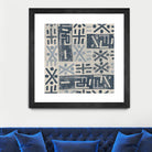 Neutral Mudcloth Pattern by Nicholas Biscardi on GIANT ART - pattern abstract