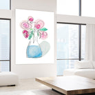 Simple Roses by Nola James on GIANT ART - multi floral