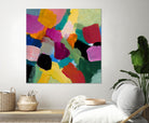 Spring Confetti I by Lanie Loreth on GIANT ART - pink abstract