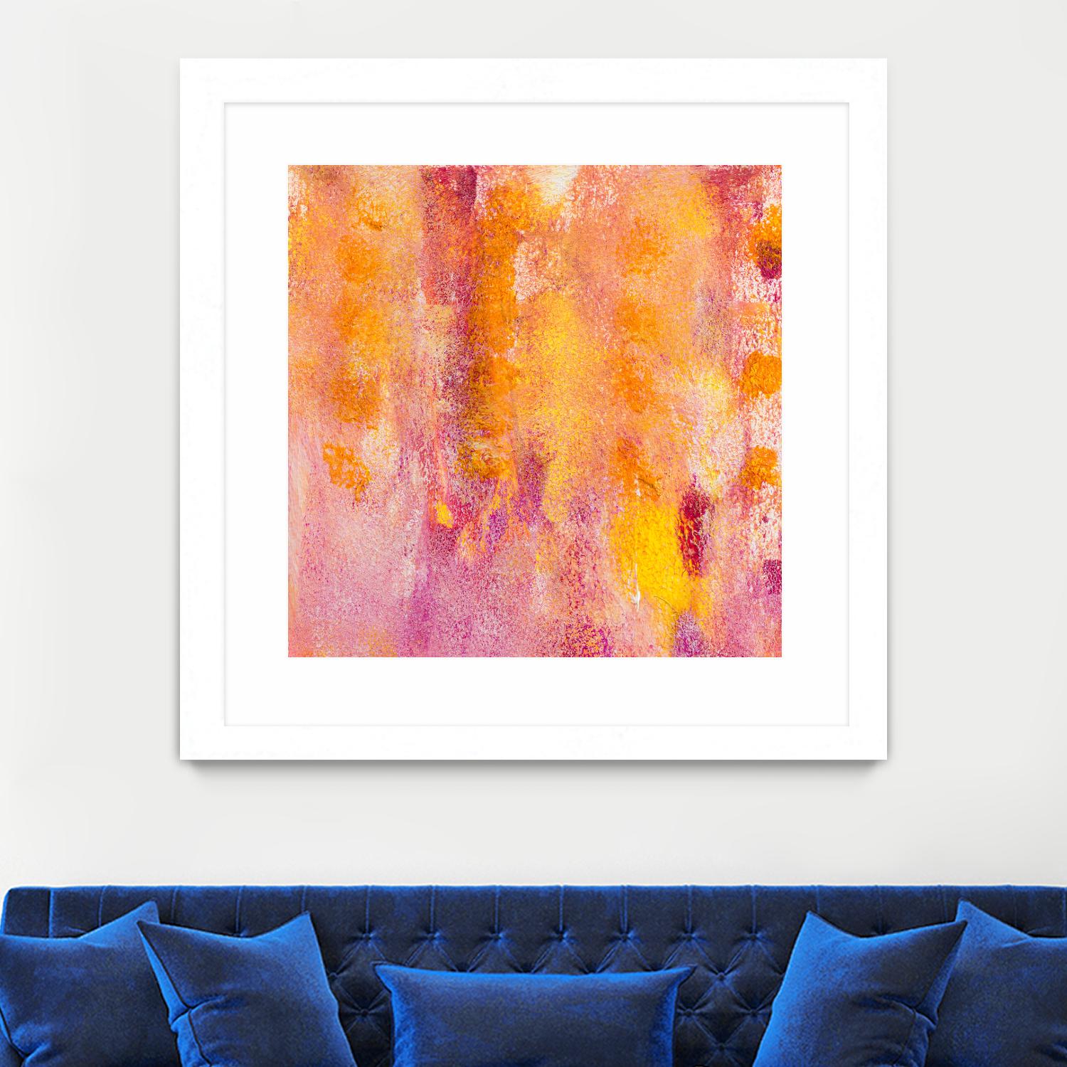 Pink Abstract I by Lanie Loreth on GIANT ART - pink abstract