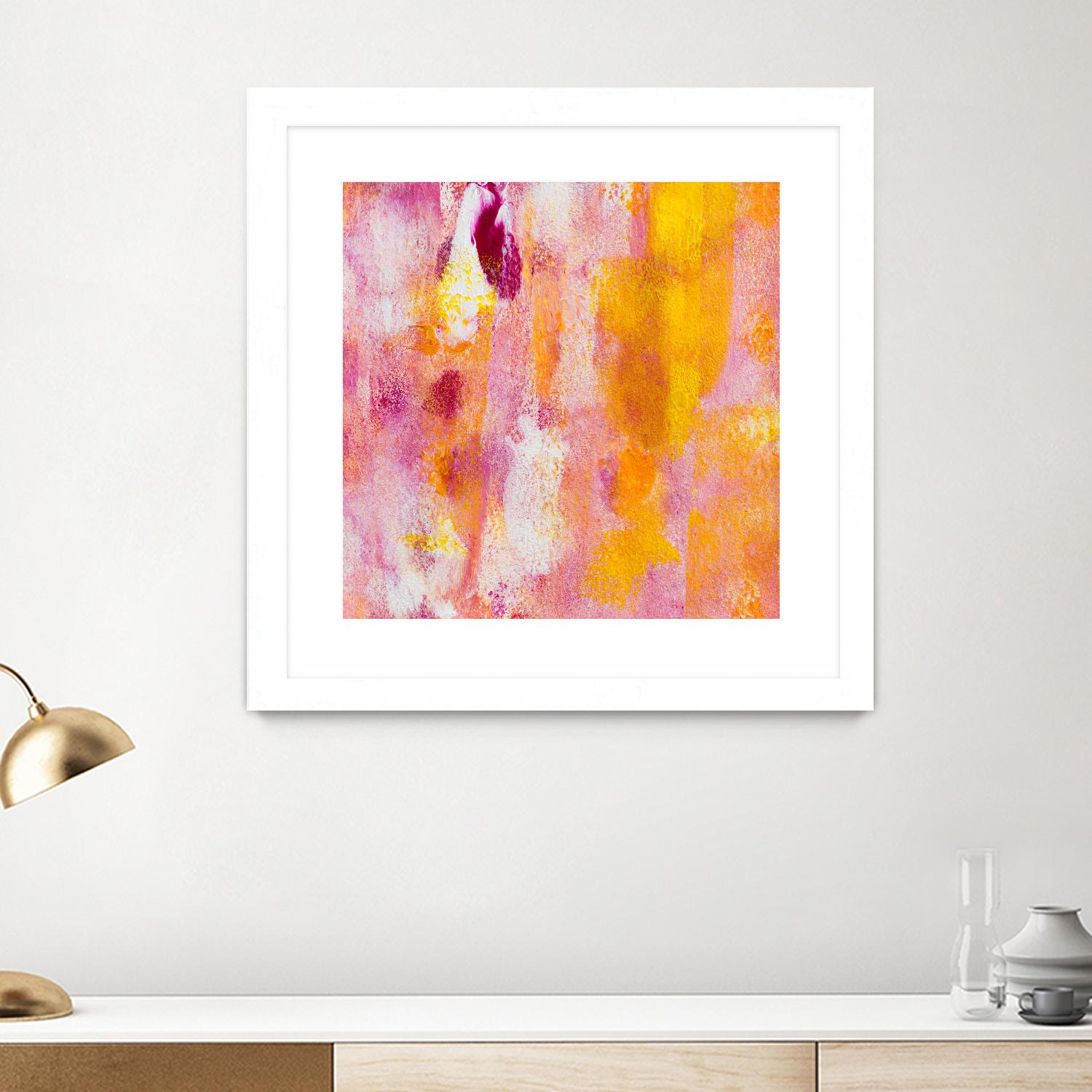 Pink Abstract II by Lanie Loreth on GIANT ART - pink abstract