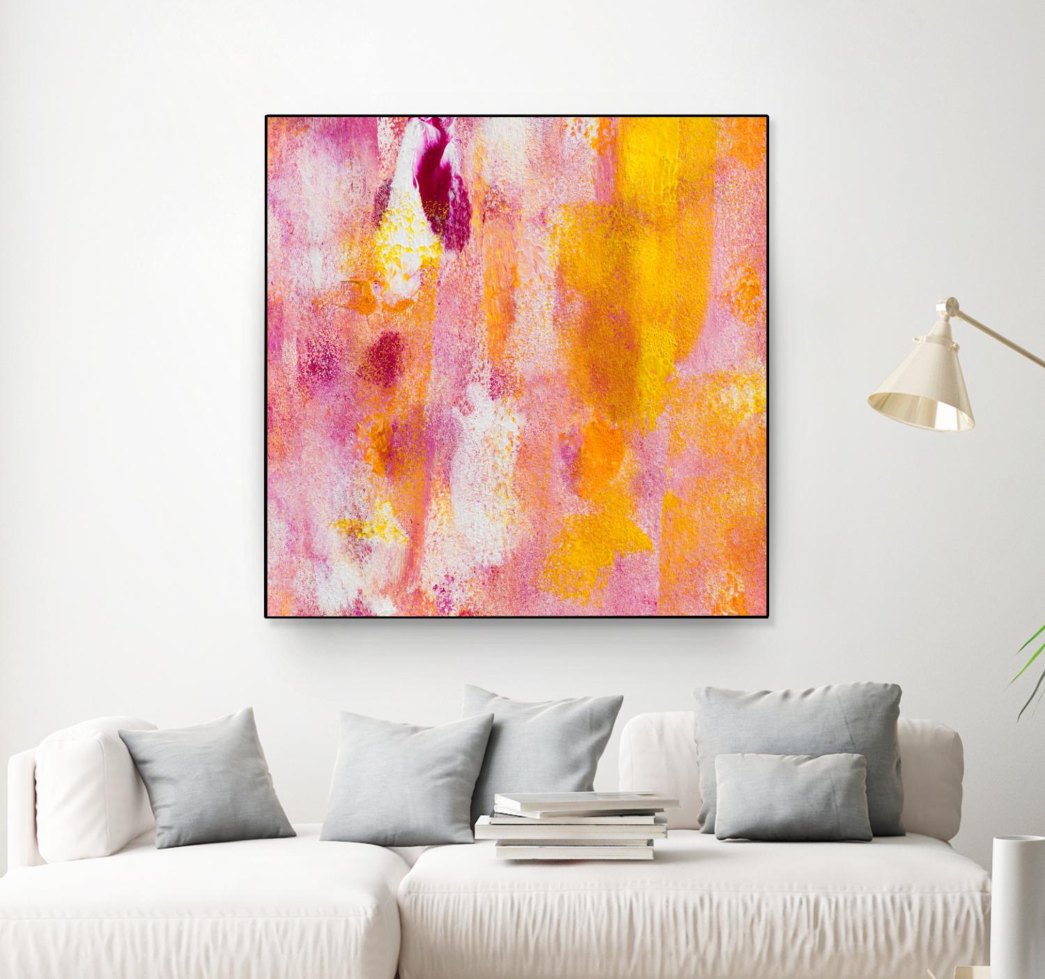 Pink Abstract II by Lanie Loreth on GIANT ART - pink abstract