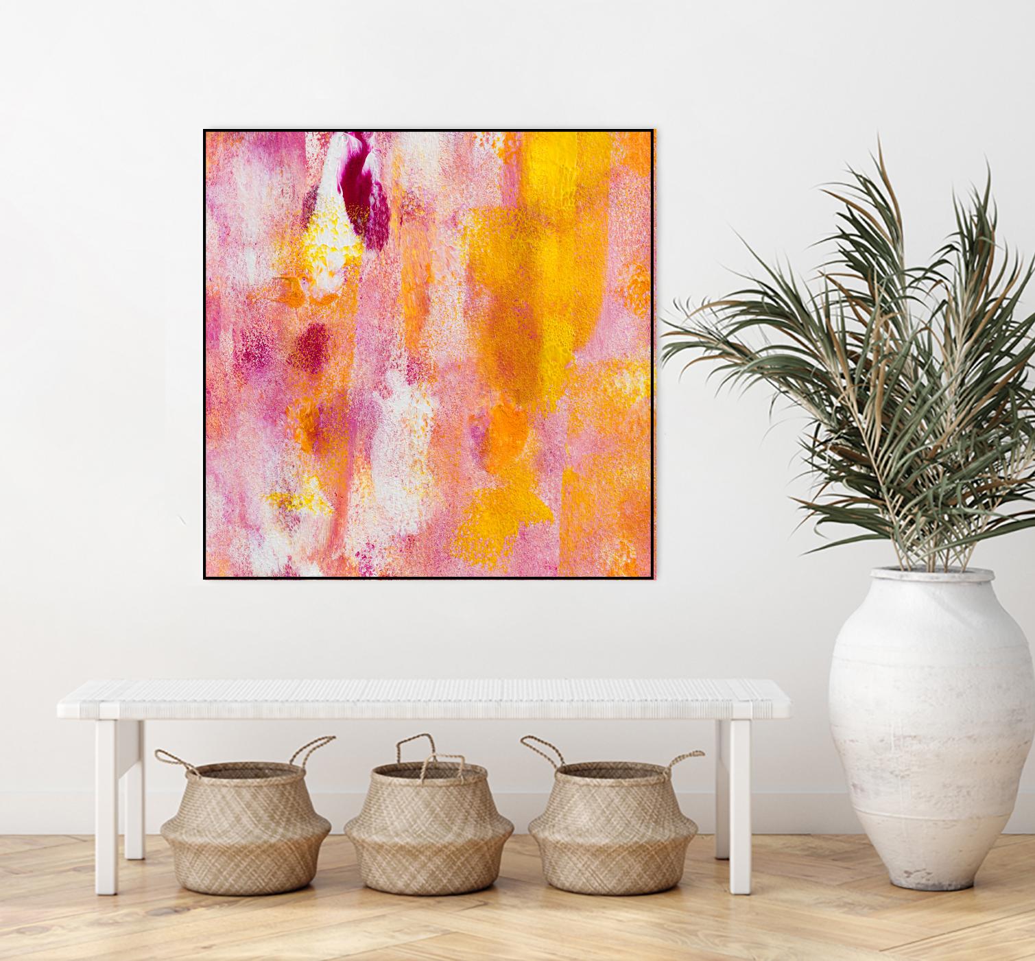 Pink Abstract II by Lanie Loreth on GIANT ART - pink abstract