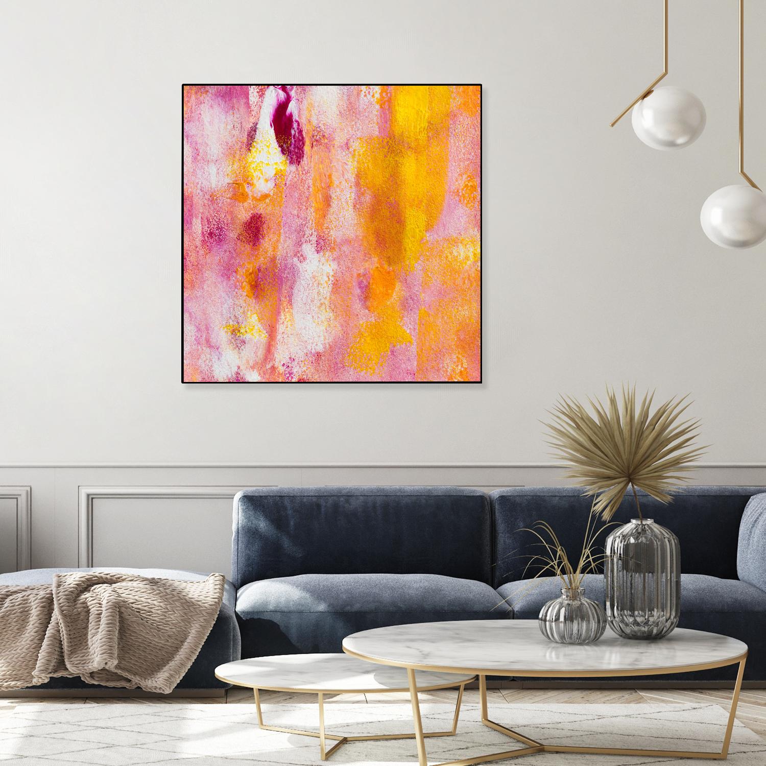 Pink Abstract II by Lanie Loreth on GIANT ART - pink abstract