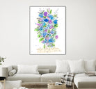 So Much Happiness by Krinlox on GIANT ART - multi floral
