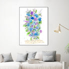 So Much Happiness by Krinlox on GIANT ART - multi floral