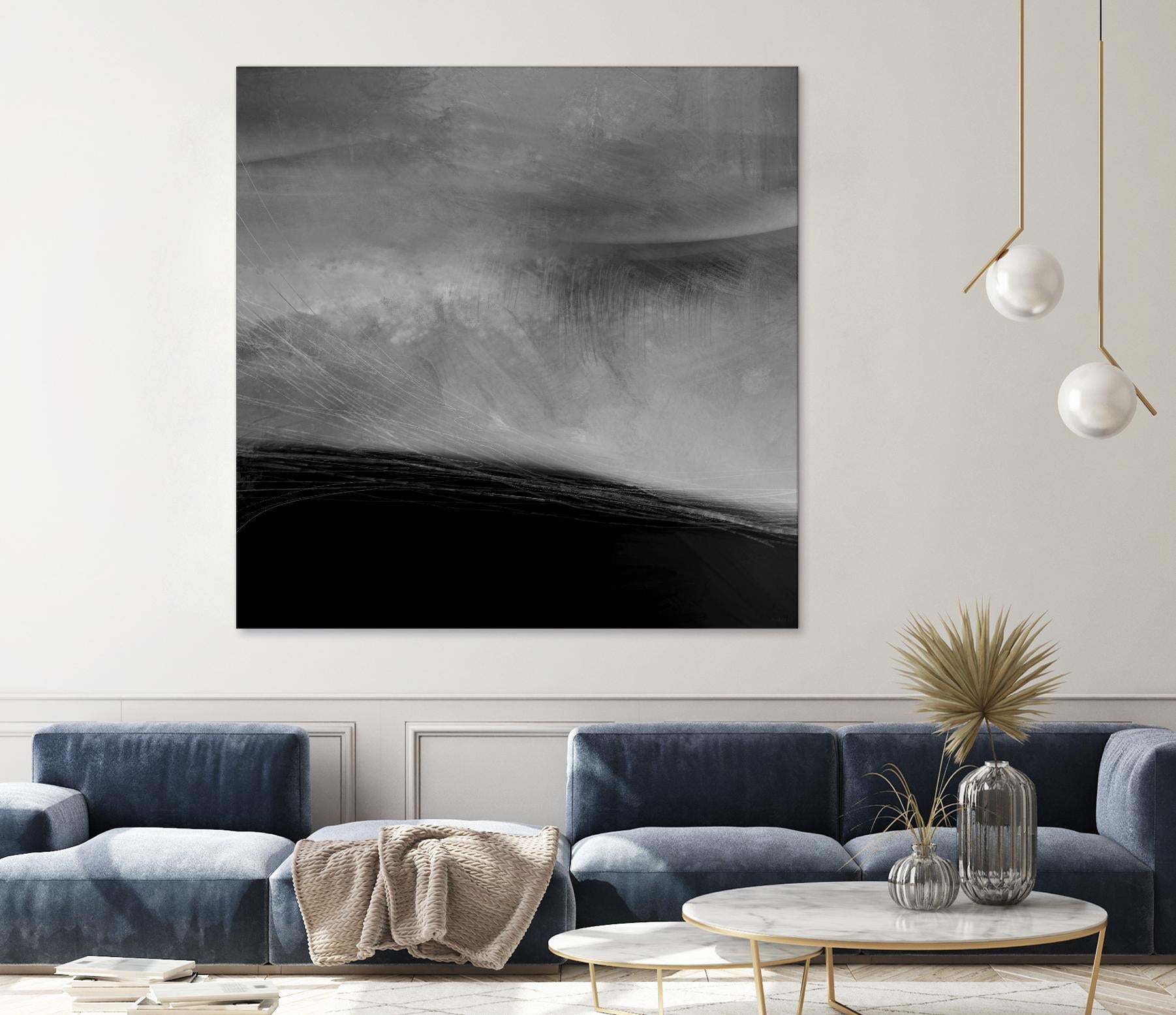 Moonlight II by Dan Meneely on GIANT ART - abstract 