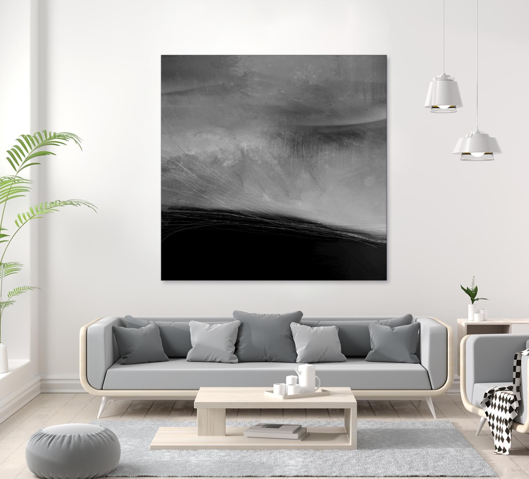 Moonlight II by Dan Meneely on GIANT ART - abstract 