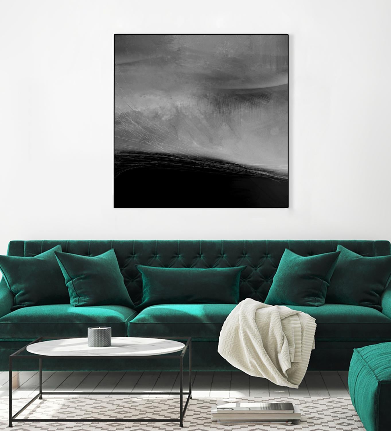 Moonlight II by Dan Meneely on GIANT ART - abstract 