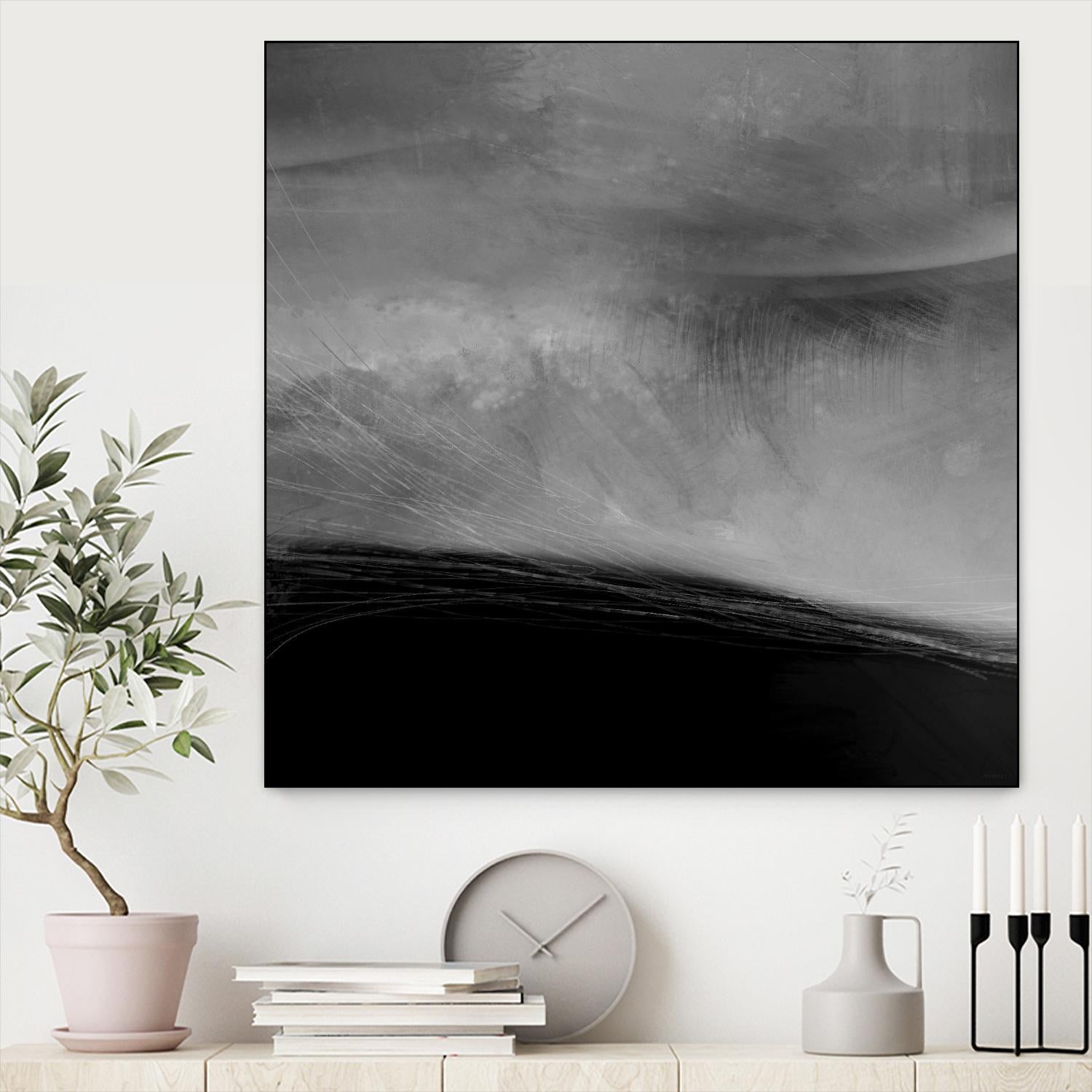 Moonlight II by Dan Meneely on GIANT ART - abstract 