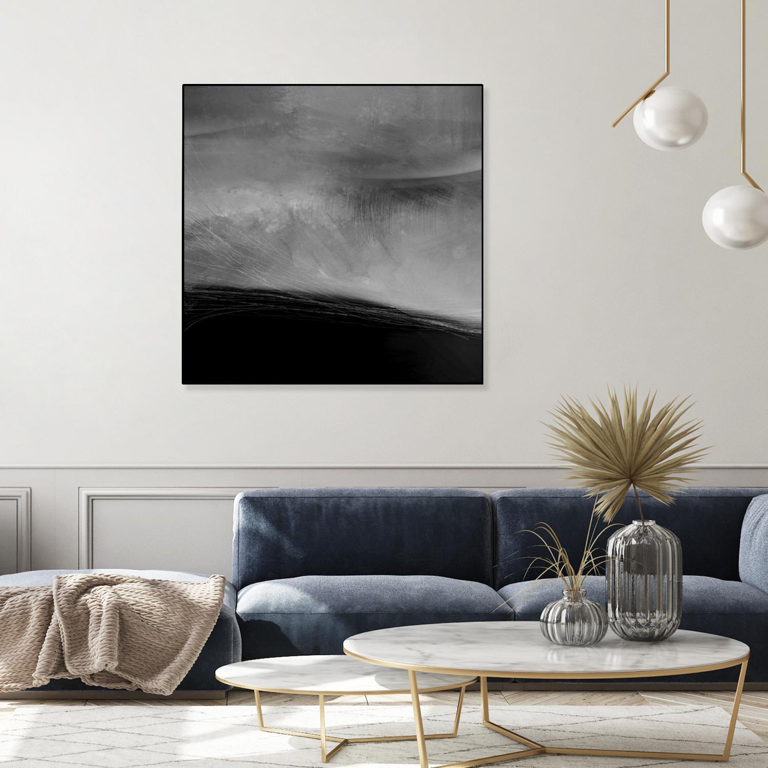 Moonlight II by Dan Meneely on GIANT ART - abstract 