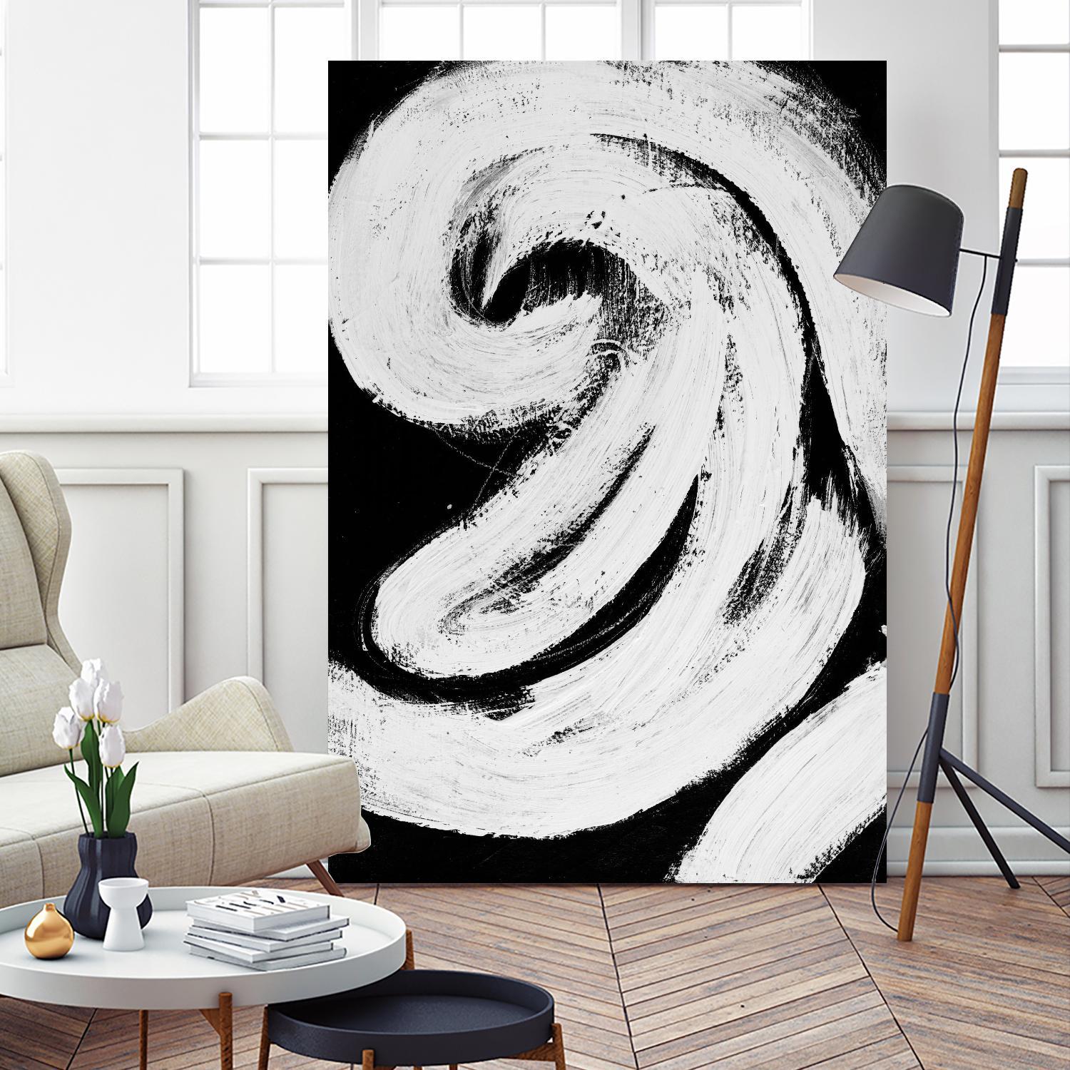 Loosely Intertwined II by Merri Pattinian on GIANT ART - abstract 