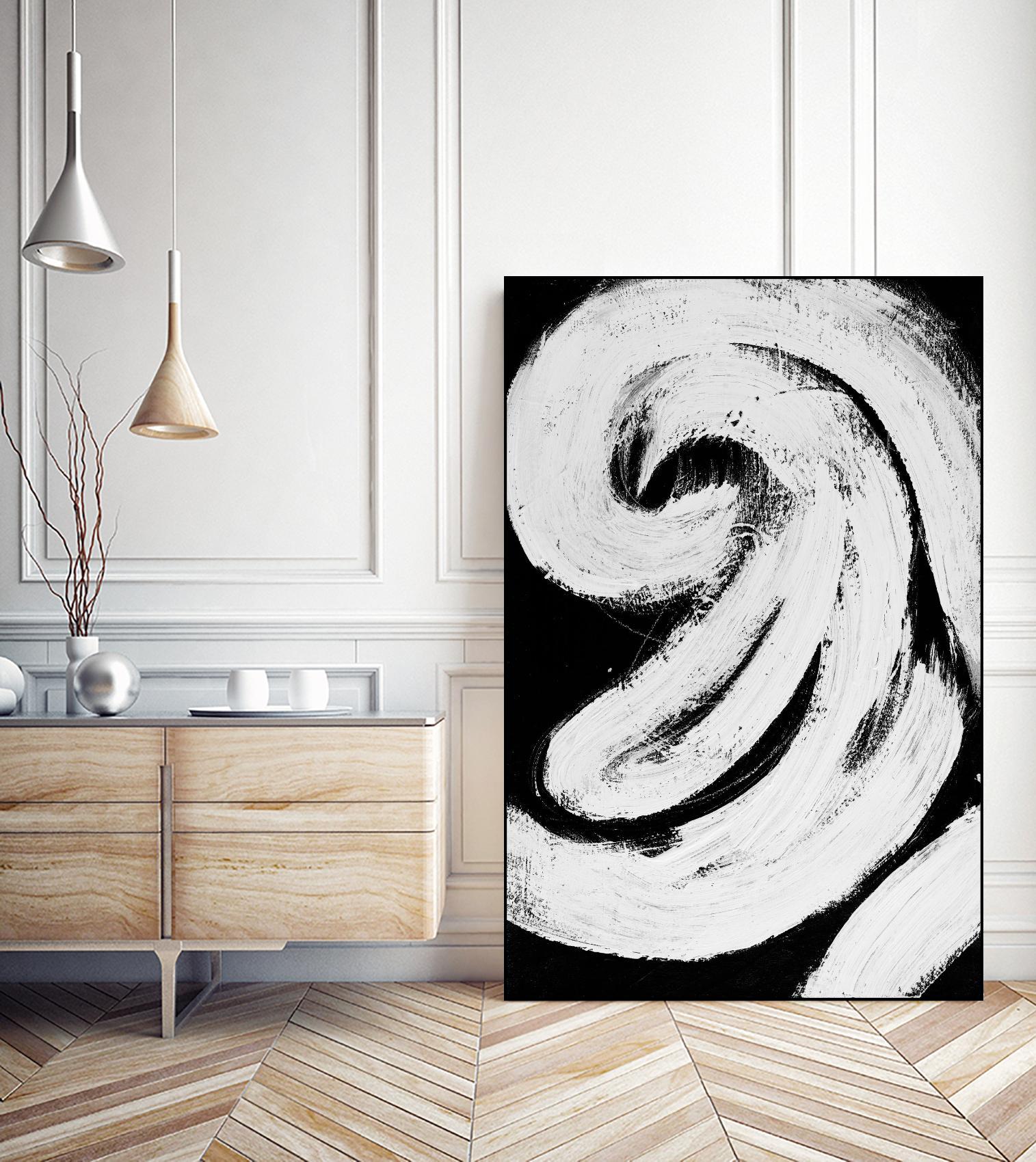 Loosely Intertwined II by Merri Pattinian on GIANT ART - abstract 