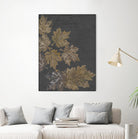 Autumn Night by Gina Ritter on GIANT ART - leaves 