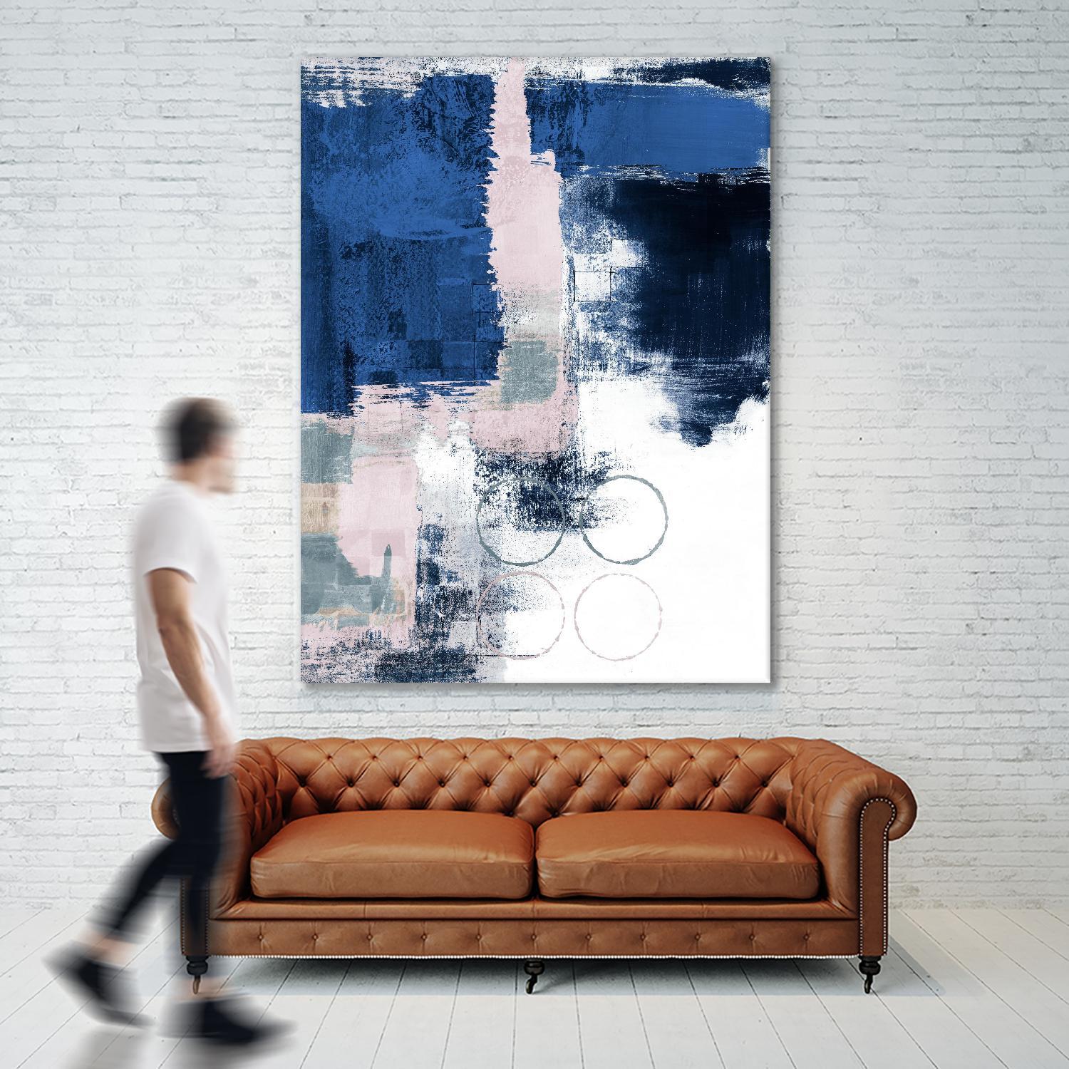 Internal Blues by Lanie Loreth on GIANT ART - abstract 