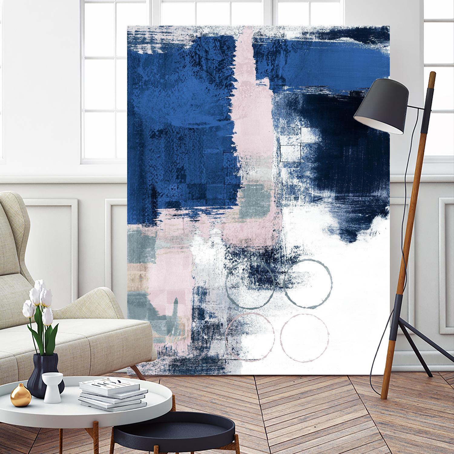 Internal Blues by Lanie Loreth on GIANT ART - abstract 