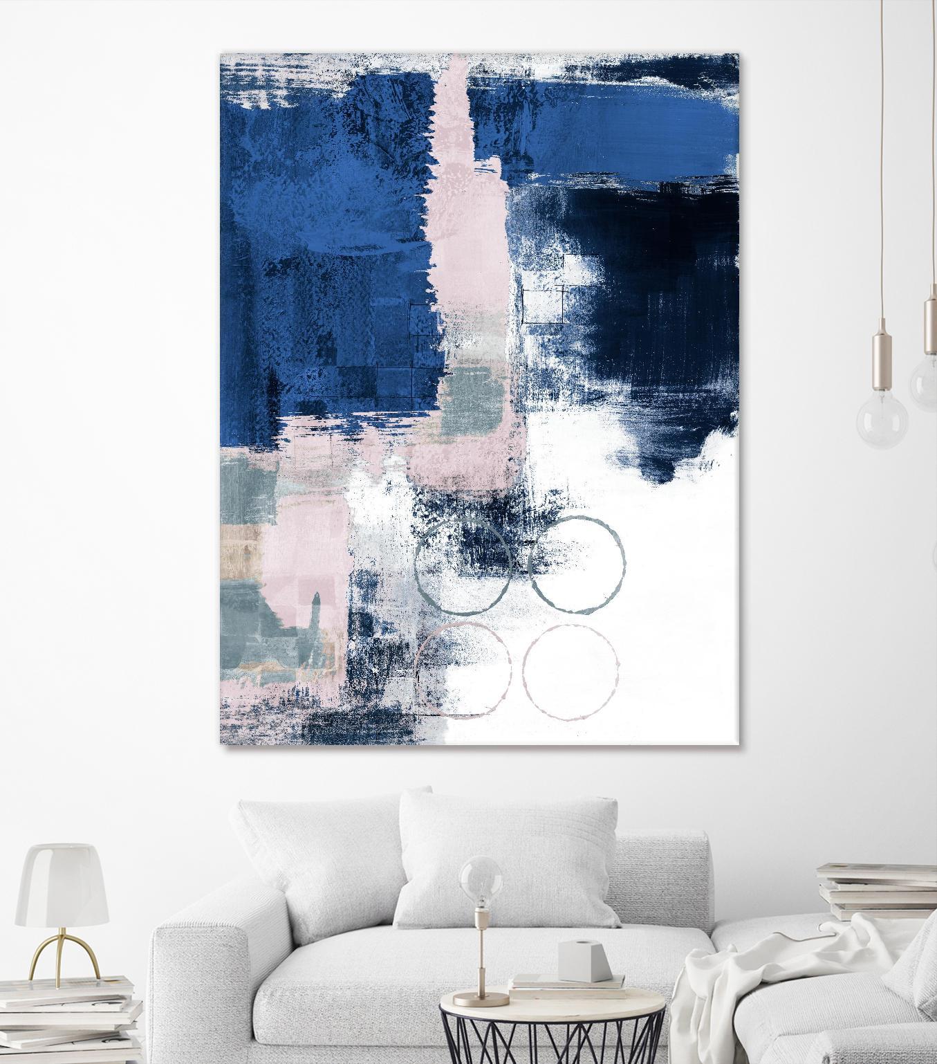 Internal Blues by Lanie Loreth on GIANT ART - abstract 
