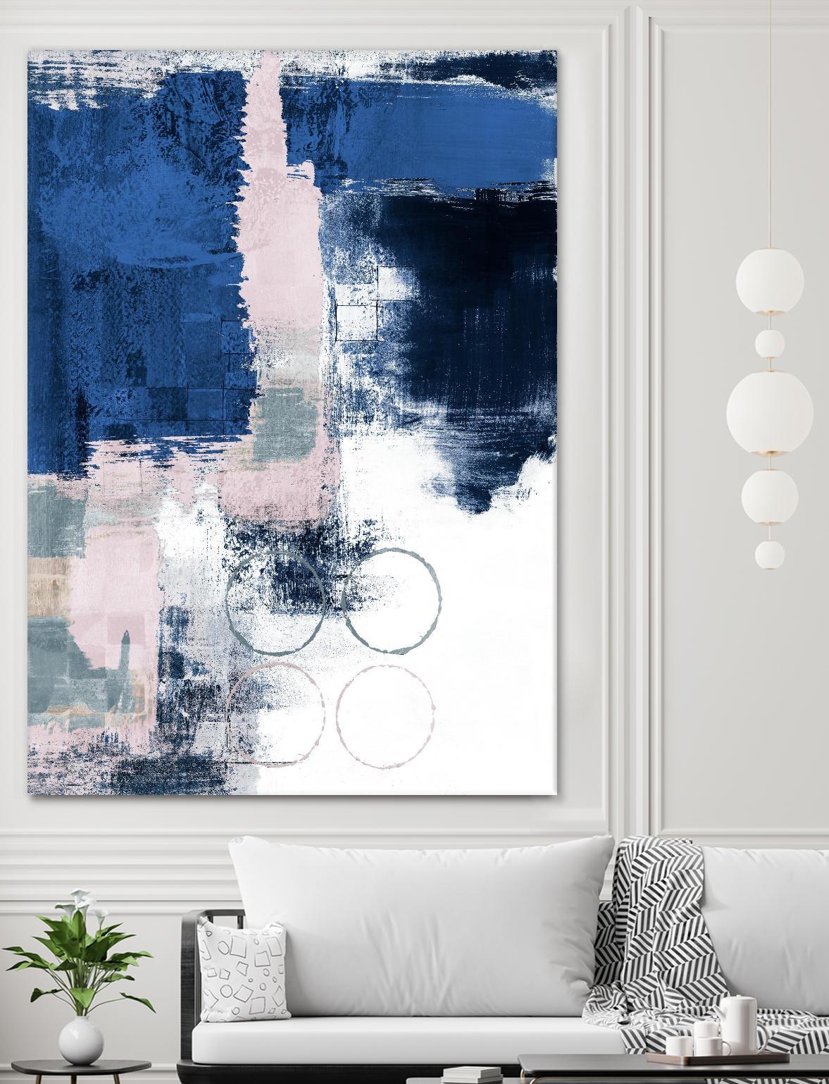 Internal Blues by Lanie Loreth on GIANT ART - abstract 